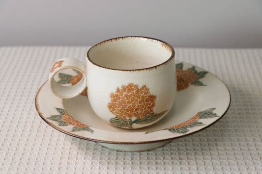 HydrangeaMelody Cup & Plate